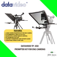 Datavideo TP-650 Large Screen Prompter Kit for ENG Cameras