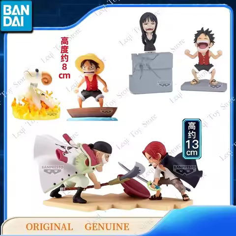 Bandai Original Genuine BANPRESTO ONE PIECE WCF Storyline MONKEY.D.LUFFY NAMIAnime Action Figures To