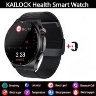 Noninvasive Blood Sugar Smart Watch Health Blood Lipid Uric Acid Monitor ECG+PPG Watch Smart Bluetooth Call Smartwatch 2023 New