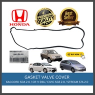 Honda Genuine Part Gasket Valve Cover Accord SDA 2.0 CR-V S9A Civic SNA FD2 2.0 Stream S7A 2.0 Spare