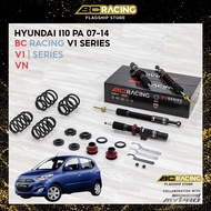 BC Racing V1 Series High Low Soft Hard Adjustable Absorber for Hyundai I10 PA 07-14