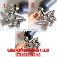 DB Killer Soundproofing Racing Standard Exhaust Copy CMS Tsukigi TZM WRC ZRC Shijiro Dr.Sound 28mm 3