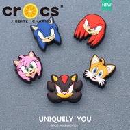 Jibbitz cross Shoe Buckle Hole Shoe Accessories Sonic Cartoon Anime Shoes Accessories