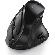 Ergonomic Mouse Wireless Vertical Mouse Rechargeable Optical Mice for Multi-Purpose Bluetooth Mouse 