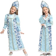 G0336 | Russian dress costume Girl | Russian children's costume | Russia cosplay halloween kids