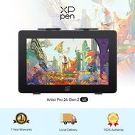 XPPen Artist Pro 24 Gen2 4K Pen Display 3840 x 2160 Display Resolution 23.8 inch Screenwith 16K Pen 