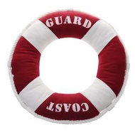 創意地中海風格造型抱枕- 紅白救生圈 CPIL00035 **運費另計