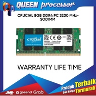 Ram Crucial Ddr4 8Gb Pc 3200Mhz Sodimm Warranty Life Time