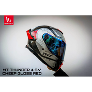 หมวกกันน็อค MT Thunder 4 SV ทรงสปอร์ทัวริ่ง มีแว่นกันแดดด้านใน