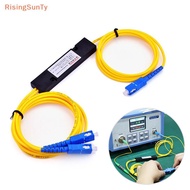 [RisingSunTy] PLC Splitter SC APC 1X2 PLC Singlemode Fiber Optical Splitter SC/UPC PCL Splitter Inte