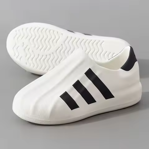 Adidas Men's and Women's Shoes, Clover Adifom Superstar Sneakers, Slip-On Casual Sneakers Hq8750