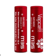 Original VapCell Battery INR 18650 3500mAh 10A/25A Rechargeable Batteries Samsung SONY AWT for Elect