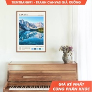 Wall paintings, Oil Paint, Canada Wall Art, Canada Poster, Canada Photo, Canada Wall Decor, Toronto,