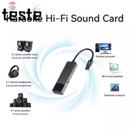 Sound Card, USB 7.1 5.1 Channel External Audio Card, Practical Game Live Streaming Portable SPDIF  f
