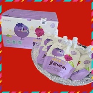 Chunho Ncare Blueberry Nutritional Juice to Enhance Memory for Children - Box of 30 packs - luilysho