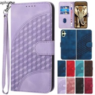 Retro 3D Block Leather Case For Infinix Hot 50 Note 30 30C Hot 30i GT 20 Smart 7 HD itel P55 P55t Pr
