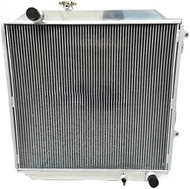 2Rows Radiator Aluminum Radiator, Compatible For Toyota 4Runner Hilux Surf KZN185 Prado KZJ90 KZJ95 