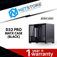 JONSBO D32 PRO MATX CASE - (BLACK | WHITE)