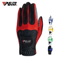 Pgm Golf Gloves Men's Golf Microfiber Cloth Gloves Single Particle Anti-slip Gloves