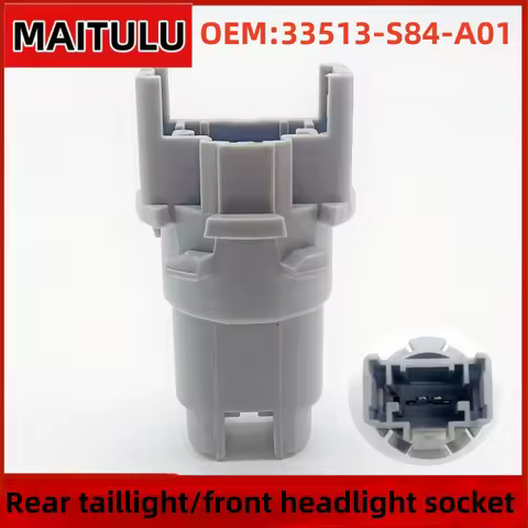 For Honda Fit CR-V Accord rear taillight socket and Front Headlight socket OEM:33513-S84-A01 Automot