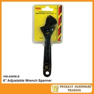 Winsir 6" Adjustable Wrench / Spanner - Black