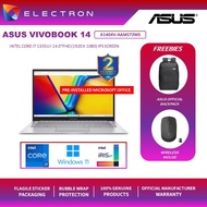 Asus VivoBook 14 A1404V-AAM172WS 14'' FHD Laptop Transparent Silver (I7-1355U, 16GB, 512GB SSD, Inte