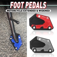 For V-STROM 800DE 1050DE 1050XT GSX-8S 2023 Motorcycle CNC Kickstand Foot Side Stand Extension Pad S