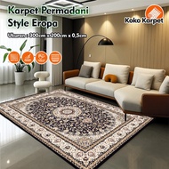 Carpetkoko - Jumbo European Style Floor Carpet Size 300x200cm Polyester Material Luxury Floor Carpet