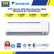 Daikin 1.0HP/1.5HP/2.0HP/2.5HP Non-Inverter Air Conditioner With WIFI   冷气机 FTV-PB FTV28PB/FTV35PB/F