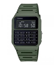 Casio - Casio 復古計算機電子錶橡膠錶帶全自動 CA-53WF-3B