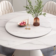 Thickened Stone Plate round Table Turntable Base round Dining Table Household Hotel Rotating Marble round Table Turntable Desktop