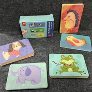 Pinwheel 認知配對卡 動物配對 動物交通配對 怪獸配對 馬戲團配對 BB玩具 益智遊戲 蒙特梭利 早教教材 配對玩具 小遊戲  兒童玩具   兒童禮物 生日禮物 送禮玩具 •動物