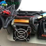 NAESV Cooling Fan, 3650 Motor 3660 Motor Heat Sink, Radiator Model Parts 36mm Inner Diameter Metal M