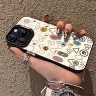 Haha Shin-Chan's House Colorful Silver Case Samsung A56 A55 A32 A52 A53 A54 A34 A33 Phone Primary Tw