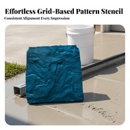 Concrete Stamping Mold Textured Concrete Stamp with Stone Texture Paving Mold with Stone Pattern Emb