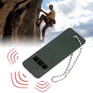 3-Frequency Whistle High Decibel Survival Whistle Portable Keychain Outdoor Camping Hiking Survival 