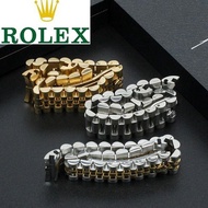 Rolex log type strap นาฬิกาดั้งเดิมพร้อมสายเหล็ก ปฏิทินสัปดาห์สแตนเลสสำหรับผู้ชาย Oyster Perpetual 20
