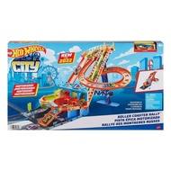 [預訂2407][特價] Mattel - HDP04 Hot Wheels：City Roller Coaster Rally Playset 風火輪：城市主題過山車