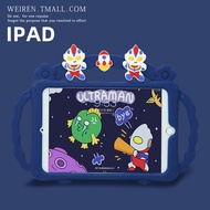 Ốp Lưng Silicon Chống Rơi Cho iPad Air 5 10.2 Inch Ốp Lưng Chống Sốc Có Tay Cầm Hoạt Hình Cho iPad p