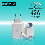 Charger Casan Infinix Gt 10 Zero 20 30 X Pro Original 45W 68W Type C Code 1275