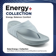 BATA บาจา Energy+ รองเท้าแตะเพื่อสุขภาพแบบหนีบ รองรับน้ำหนักเท้าได้ดี  สำหรับผู้หญิง สีชมพู 6715181 สีฟ้า 6719181