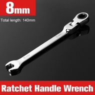 Wrench 8mm flexible ratchet wrench ratchet wrench