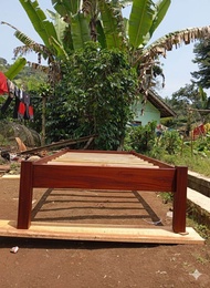 Ranjang Kayu/Divan Kayu/Tempat tidur kayu/Risbang kayu/Ranjang kayu Alas tempat tidur kayu/Tempat ka
