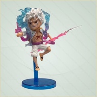 XS1 5pcs ONE PIECE Monkey D. Luffy Gear 5 Nika Form Action Figure Ornament XS1