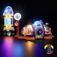 cooldac LED Light Kit Compatible with Lego Friends 42605 Mars Room Base with Rocket (Lighting Only, 