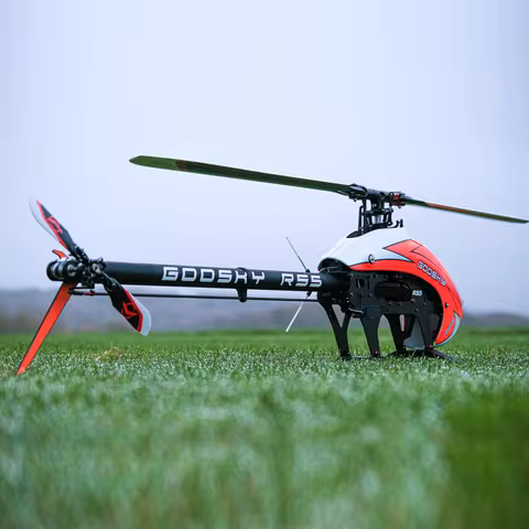 GooSky RS5 Legend 6CH 3D Flybarless Direct Drive Brushless Motor 550 Class RC Helicopter Kit Version