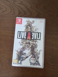 Switch LIVE A LIVE 狂飆騎士 二手 單人Game遊戲