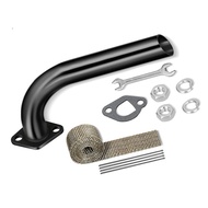 Mini Motorcycles Exhaust Pipe Kit for Predator 212cc 224cc 196cc Coleman CT200U BT200X CT200U-EX 6.5