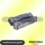 Webbing Sling Belt 4 Ton 2M 3m 4M 5 M 6M 8M Project SafetyTALI Polyester Gray Eye to Eye Safety Fact