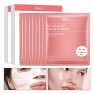 34g/1.19oz*4 Collagen Sheet Masks, Hydrating And Moisturizing, No-Wash Essence Sleeping Mask, Say Go